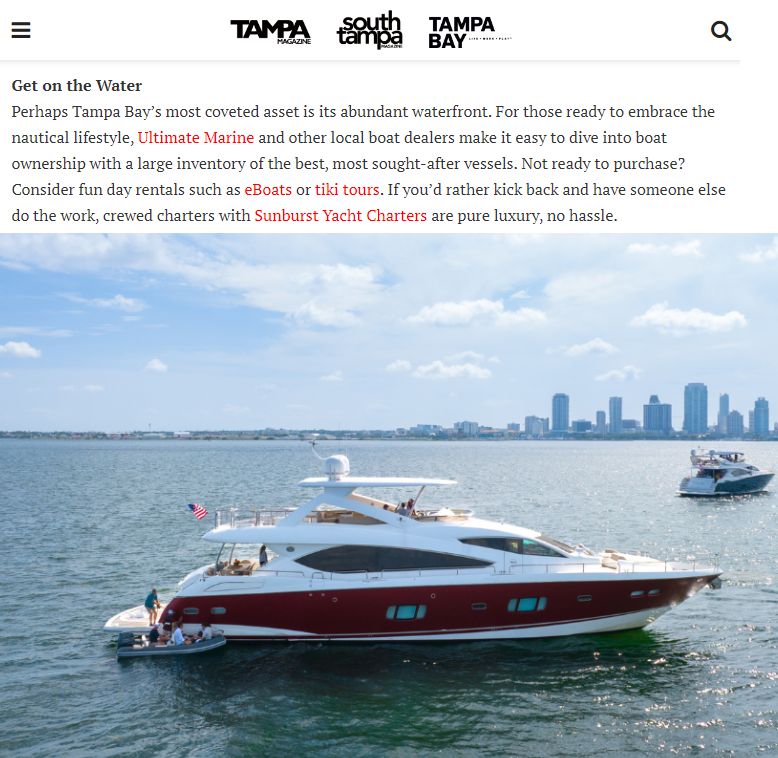 Iconic Ways to Explore Tampa Bay Tampa Magazines