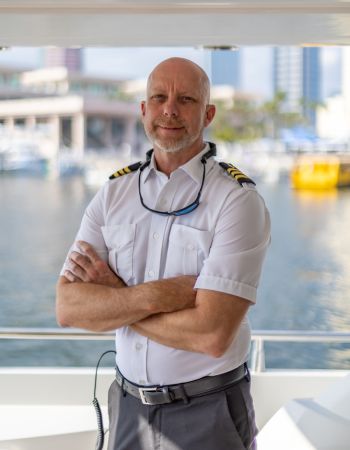 Paul Clark, Chief Stew and Lead Concierge, Sunburst Yacht Charters