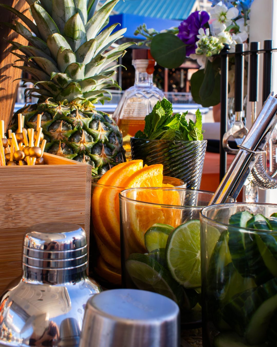 Bartender Services on Private Yacht
